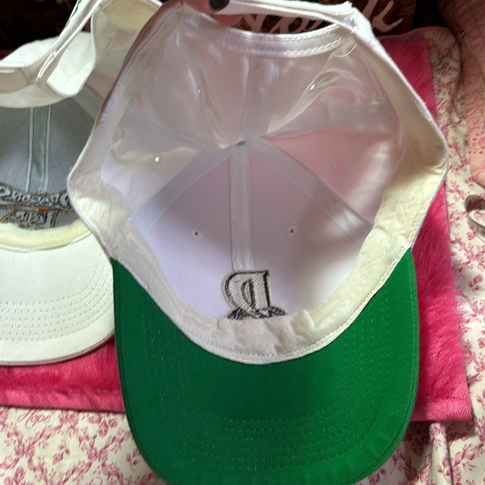 2 Dayton Dragons Lair Hat MiLB Adjustable Strap Green White Embroidered - Picture 4 of 5